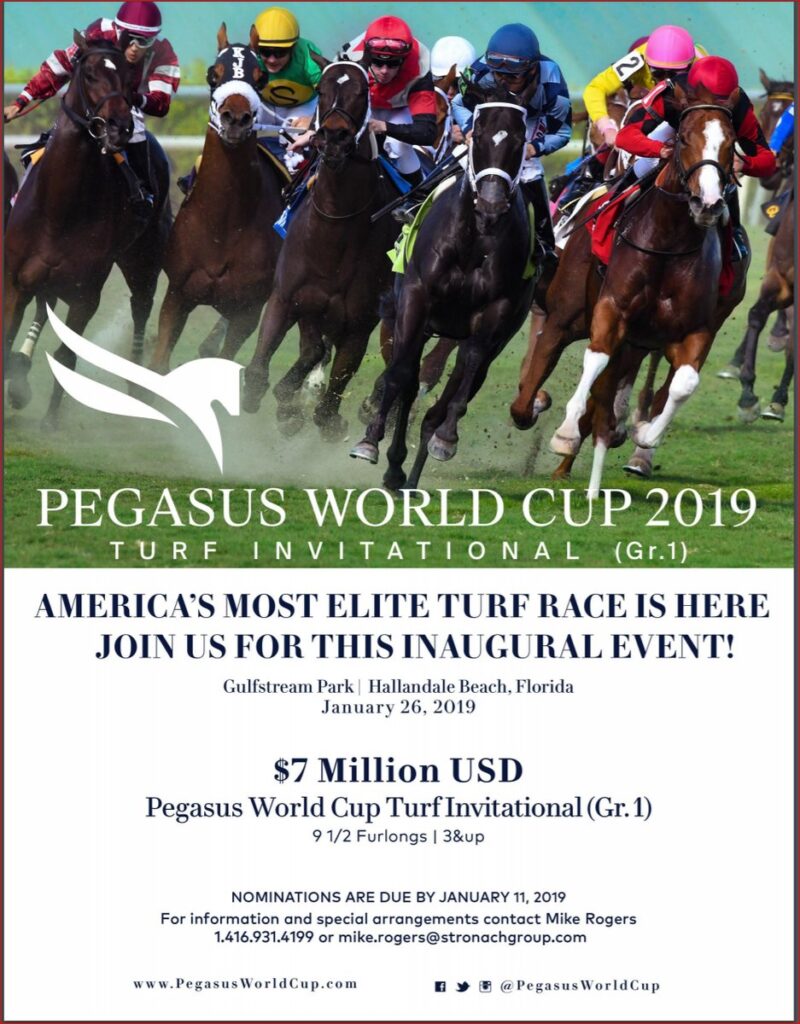 Contenders For Pegasus World Cup 2019